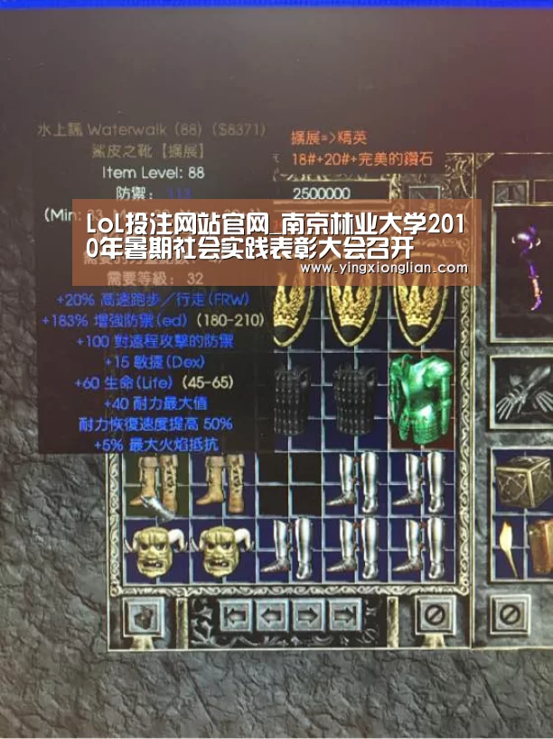 LoL投注网站官网_南京林业大学2010年暑期社会实践表彰大会召开(图2) LoL投注网站 | 2026年最佳英雄联盟投注网站